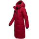 Marikoo Chumanii Damen Herbst Winter Steppmantel Parka lang DeepRed Größe L - Gr.40