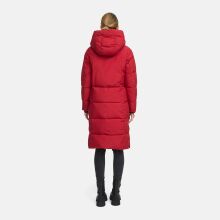 Marikoo Chumanii Damen Herbst Winter Steppmantel Parka lang DeepRed Größe XL - Gr.42