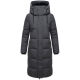 Marikoo Chumanii Damen Herbst Winter Steppmantel Parka lang Anthracite Größe XXXXXL - Gr.50
