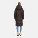Marikoo Chumanii Damen Herbst Winter Steppmantel Parka lang Choco Größe M - Gr.38