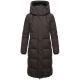 Marikoo Chumanii Damen Herbst Winter Steppmantel Parka lang Choco Größe XL - Gr.42