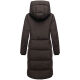 Marikoo Chumanii Damen Herbst Winter Steppmantel Parka lang Choco Größe XL - Gr.42