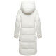Marikoo Chumanii Damen Herbst Winter Steppmantel Parka lang Offwhite Größe M - Gr.38