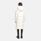 Marikoo Chumanii Damen Herbst Winter Steppmantel Parka lang Offwhite Größe XXL - Gr.44