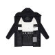 Marikoo Delilah Damen Herbst Winter Steppjacke Schwarz-Größe L - Gr. 40