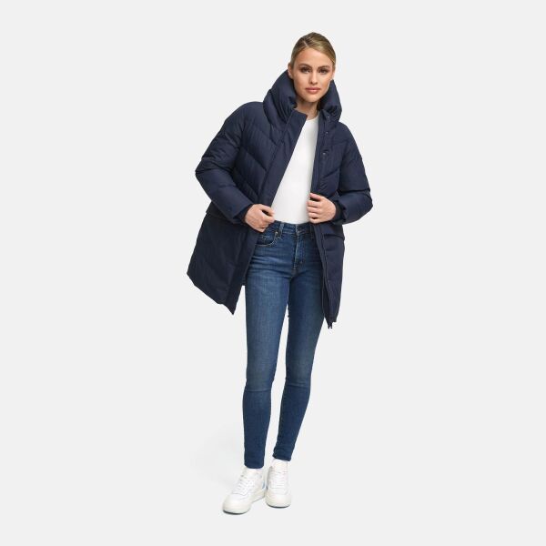 Marikoo Delilah Damen Herbst Winter Steppjacke Navy-Größe S - Gr. 36