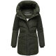 Marikoo Delilah Damen Herbst Winter Steppjacke DarkOlive-Größe M - Gr. 38