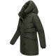 Marikoo Delilah Damen Herbst Winter Steppjacke DarkOlive-Größe M - Gr. 38