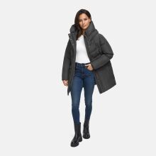 Marikoo Delilah Damen Herbst Winter Steppjacke Anthrazit-Größe M - Gr. 38