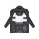 Marikoo Delilah Damen Herbst Winter Steppjacke Anthrazit-Größe M - Gr. 38