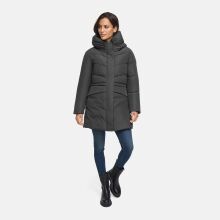 Marikoo Delilah Damen Herbst Winter Steppjacke Anthrazit-Größe XXL - Gr. 44