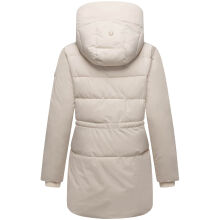 Marikoo Delilah Damen Herbst Winter Steppjacke Cream-Größe XS - Gr. 34