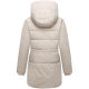 Marikoo Delilah Damen Herbst Winter Steppjacke Cream-Größe XS - Gr. 34