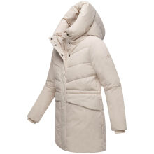 Marikoo Delilah Damen Herbst Winter Steppjacke Cream-Größe S - Gr. 36