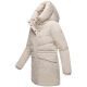 Marikoo Delilah Damen Herbst Winter Steppjacke Cream-Größe S - Gr. 36