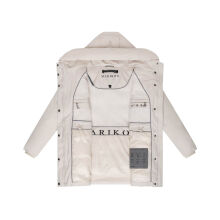 Marikoo Delilah Damen Herbst Winter Steppjacke Cream-Größe M - Gr. 38