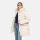 Marikoo Delilah Damen Herbst Winter Steppjacke Cream-Größe M - Gr. 38