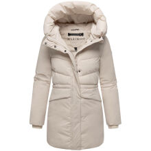 Marikoo Delilah Damen Herbst Winter Steppjacke Cream-Größe XL - Gr. 42