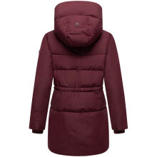 Marikoo Delilah Damen Herbst Winter Steppjacke Wine-Größe S - Gr. 36