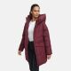 Marikoo Delilah Damen Herbst Winter Steppjacke Wine-Größe M - Gr. 38