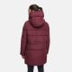 Marikoo Delilah Damen Herbst Winter Steppjacke Wine-Größe M - Gr. 38