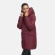 Marikoo Delilah Damen Herbst Winter Steppjacke Wine-Größe L - Gr. 40