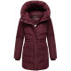 Marikoo Delilah Damen Herbst Winter Steppjacke Wine-Größe XL - Gr. 42