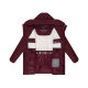 Marikoo Delilah Damen Herbst Winter Steppjacke Wine-Größe XL - Gr. 42
