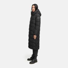 Navahoo Engelsfeder Damen Winter Parka Steppmantel Schwarz Größe XS - Gr.34