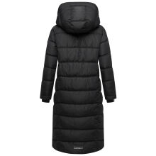 Navahoo Engelsfeder Damen Winter Parka Steppmantel Schwarz Größe XS - Gr.34