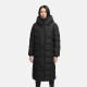 Navahoo Engelsfeder Damen Winter Parka Steppmantel Schwarz Größe XS - Gr.34