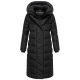 Navahoo Engelsfeder Damen Winter Parka Steppmantel Schwarz Größe XS - Gr.34
