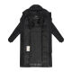 Navahoo Engelsfeder Damen Winter Parka Steppmantel Schwarz Größe XS - Gr.34