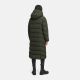 Navahoo Engelsfeder Damen Winter Parka Steppmantel DarkOlive Größe XS - Gr.34