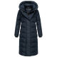 Navahoo Engelsfeder Damen Winter Parka Steppmantel Navy Größe XS - Gr.34