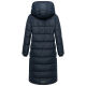 Navahoo Engelsfeder Damen Winter Parka Steppmantel Navy Größe XS - Gr.34