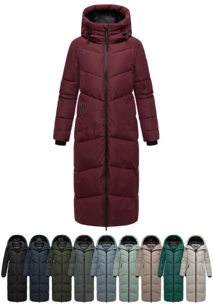 Marikoo Firella Damen Winter Steppmantel Winterjacke Parka