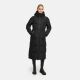 Marikoo Firella Damen Winter Steppmantel Winterjacke Parka Schwarz-Größe S - Gr. 36