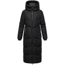 Marikoo Firella Damen Winter Steppmantel Winterjacke Parka Schwarz-Größe 4XL - Gr. 48