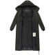 Marikoo Firella Damen Winter Steppmantel Winterjacke Parka DarkOlive-Größe L - Gr. 40