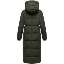 Marikoo Firella Damen Winter Steppmantel Winterjacke Parka DarkOlive-Größe XL - Gr. 42