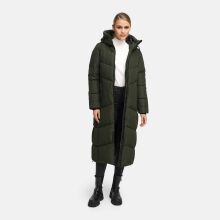 Marikoo Firella Damen Winter Steppmantel Winterjacke Parka DarkOlive-Größe 3XL - Gr. 46