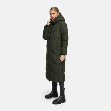 Marikoo Firella Damen Winter Steppmantel Winterjacke Parka DarkOlive-Größe 3XL - Gr. 46