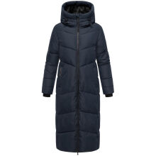 Marikoo Firella Damen Winter Steppmantel Winterjacke Parka Navy-Größe XXL - Gr. 44