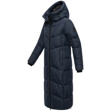 Marikoo Firella Damen Winter Steppmantel Winterjacke Parka Navy-Größe 5XL - Gr. 50