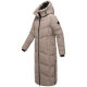Marikoo Firella Damen Winter Steppmantel Winterjacke Parka TaupeGrey-Größe XL - Gr. 42