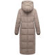 Marikoo Firella Damen Winter Steppmantel Winterjacke Parka TaupeGrey-Größe XXL - Gr. 44