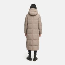 Marikoo Firella Damen Winter Steppmantel Winterjacke Parka TaupeGrey-Größe 3XL - Gr. 46