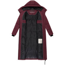 Marikoo Firella Damen Winter Steppmantel Winterjacke Parka Wine-Größe XL - Gr. 42