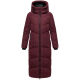 Marikoo Firella Damen Winter Steppmantel Winterjacke Parka Wine-Größe 3XL - Gr. 46
